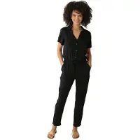 Deeluxe Savane M+ Short Sleeve Jumpsuit Noir 44 Femme