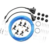 Tigress Pro Series Double Rigging Set Argenté
