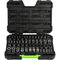 JBM Socket And Bit Set 77 Pieces Noir