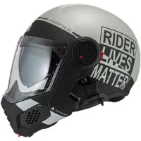 Nzi Minimod Duo Involt Modular Helmet Gris XS