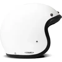 DMD Retro Casque Jet Blanc M unisex