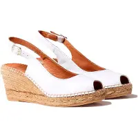 Toni pons Croacia Esparto Wedge Sandals Blanc EU 33 Femme