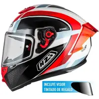 Nzi Trendy 3 Stream Rapid Clear+tinted Visor Full Face Helmet Multicolore 2XL