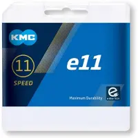 Kmc E11 E-bike Chain Argenté 138 Links