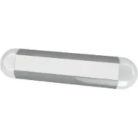 Uniteck Ceiling Led Light 300x54x12 Mm 8a 12w Argenté 400 Lumens