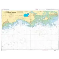 Shom Pointe De Saint-jacques-damgan Marine Charts Multicolore 84 x 120 cm