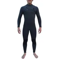 Kynay Combinaison En Néoprène à Manches Longues Avec Fermeture éclair Sur La Poitrine Surf Ultra Stretch Quick Dry 5/3 Mm