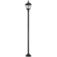 Elstead Lighting Lanterne de jardin haute noire E27 60W Kerry Elstead