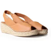 Toni pons Bernia-p Esparto Wedge Sandals Marron EU 33 Femme