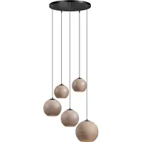 Eth Suspension 5 lumières Orb Saturn rond avec un effet unique
