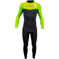 Kynay Combinaison Néoprène à Manches Longues Avec Fermeture éclair Dans Le Dos Surf Ultra Stretch 4/3 Mm