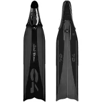 C4 Freediving Umberto Pelizzari Medium Freediving Fins Noir EU 39-40