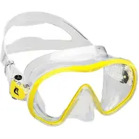 Cressi Spa F Dual Diving Mask Jaune