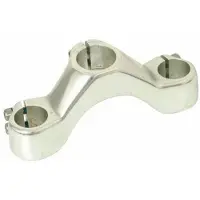 Massi & Stracke Fork Head 1-1/8 Inches 25 Mm Argenté 1 1 / 8´´