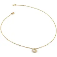 GUESS G Crystal Jubn05441 Necklace Argenté Femme