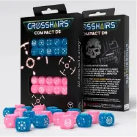 Q-workshop Crosshair Compact D6 Dice 7 Packs Multicolore Enfants
