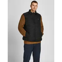 Jack & Jones 12205347 Plus Size Vest Noir 8XL / Regular Homme