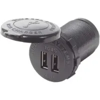 Blue Sea Systems connecteur de reconnaissance de périphérique Usb 4.8a argent argent One Size