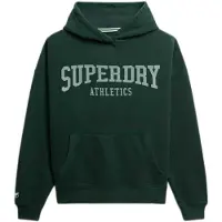 Superdry Sweat-shirt 'Athletic Essentials' vert / blanc