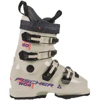 Fischer Rc4 60 Gw Junior Alpine Ski Boots Beige 22.5 Enfants
