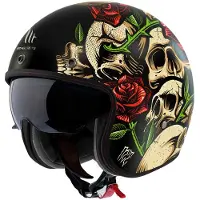 Mt Helmets Le Mans 2 Sv Breakout Open Face Helmet Noir XS