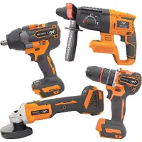 Pni Wk450 Electric Tools Kit Orange One Size / EU Plug 220V