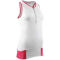 Compressport Tr3 Ultra Sleeveless T-shirt Blanc L Femme