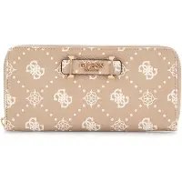 GUESS Porte-monnaies 'Silia Slg' beige / blanc