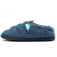 Nuvola Nuvola. Pantoufle 'Classic Sheep' bleu foncé