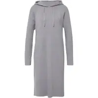 Comma Robes en maille gris