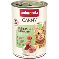 Animonda Carny Adult Poulet, dinde et lapin 6 x 400 g
