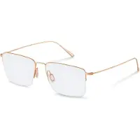 Rodenstock R7133 Square Glasses Doré 145/57 mm Homme