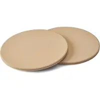 Napoleon Pierre à pizza personnelle - Accessoires de barbecue, 2 pierres de 10 pouces pour pizza