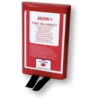 Lalizas Fire Blanket Rouge 100 x 100 cm