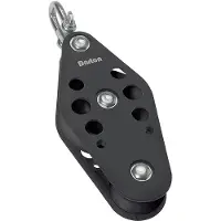 Barton Marine Poulie De Violon Pivotante T3 Avec Roulements