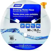 Camco Water Hose 22.86 M Clair 15.87 mm