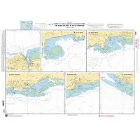 Shom Ports Des îles Grande Terre Marie Galante Et Désirade-amarrage-cartes Marines