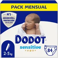 Dodot Size 1 Sensitive Diapers 84 Units Bleu Enfants