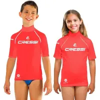 Cressi Spa Rash Guard Manches Courtes Junior 2024