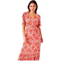 Garcia femme Robe, S, Rouge
