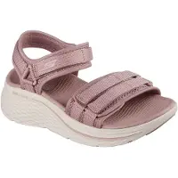 SKECHERS pour femme. 141617 Sandales Max Cushioning Elite 2.0 Jessie rose (41), 3 à 5 cm, Velcro, Casuel