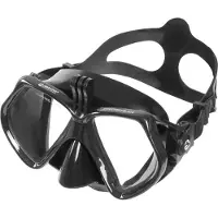 Abysstar Discovery Black Action Diving Mask Noir