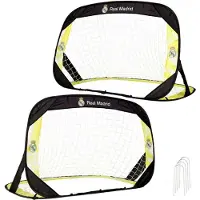 Colorbaby Lot De 2 Buts De Football Pop-up Du Real Madrid 120x80x80 Cm