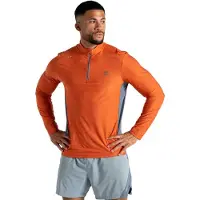 Dare 2b T-shirt à Manches Longues Avec Demi-zip Power Up Iii