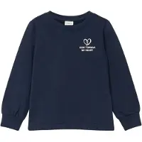 s.Oliver Sweat-shirt crème / bleu marine / bronze