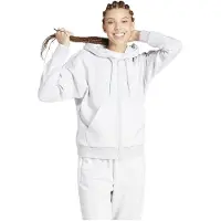 Adidas Veste de survêtement 'Essentials' gris clair / blanc