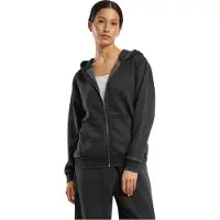 Build Your Brand Vintage Heavy Full Zip Sweatshirt Noir 3XL Femme