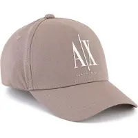 Armani Exchange pour homme. XM000811AF13343U6107 Casquette de baseball grise (OSFA), Casuel, Coton