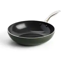 Dagelijkse Kost Poêle à wok , céramique, sans PFAS, Ø 28 cm, Jeroen Meus, compatible avec l'induction, passe au four jusqu'à 200 °C