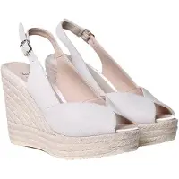 Toni pons Poppy Esparto Wedge Sandals Blanc EU 41 Femme